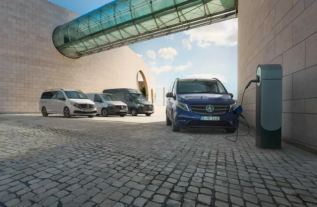 Sem emissões e confiável - vans elétricas da Mercedes-Benz