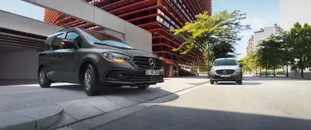 Furgonetas combi para transporte de pasajeros de Mercedes