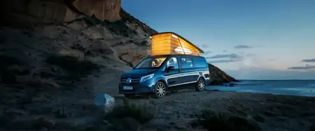 Autocaravanas de ocasión directamente de concesionarios oficiales Mercedes-Benz