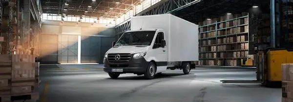 Mercedes Vehículo de caja cerrada